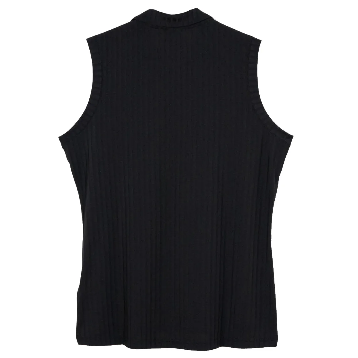 Cross Women's Andrea Sleeveless Polo Golf Shirt - Black RecycledBlend SoftTouchLining