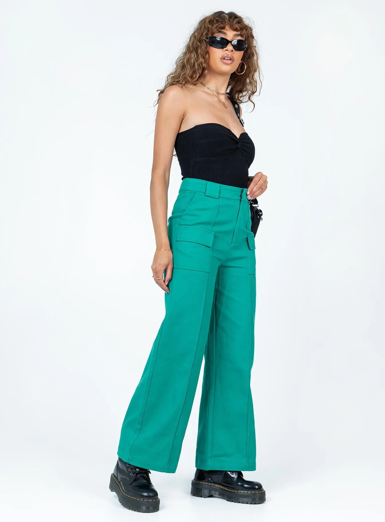Neutral Look Rubie-Jane Pants Green