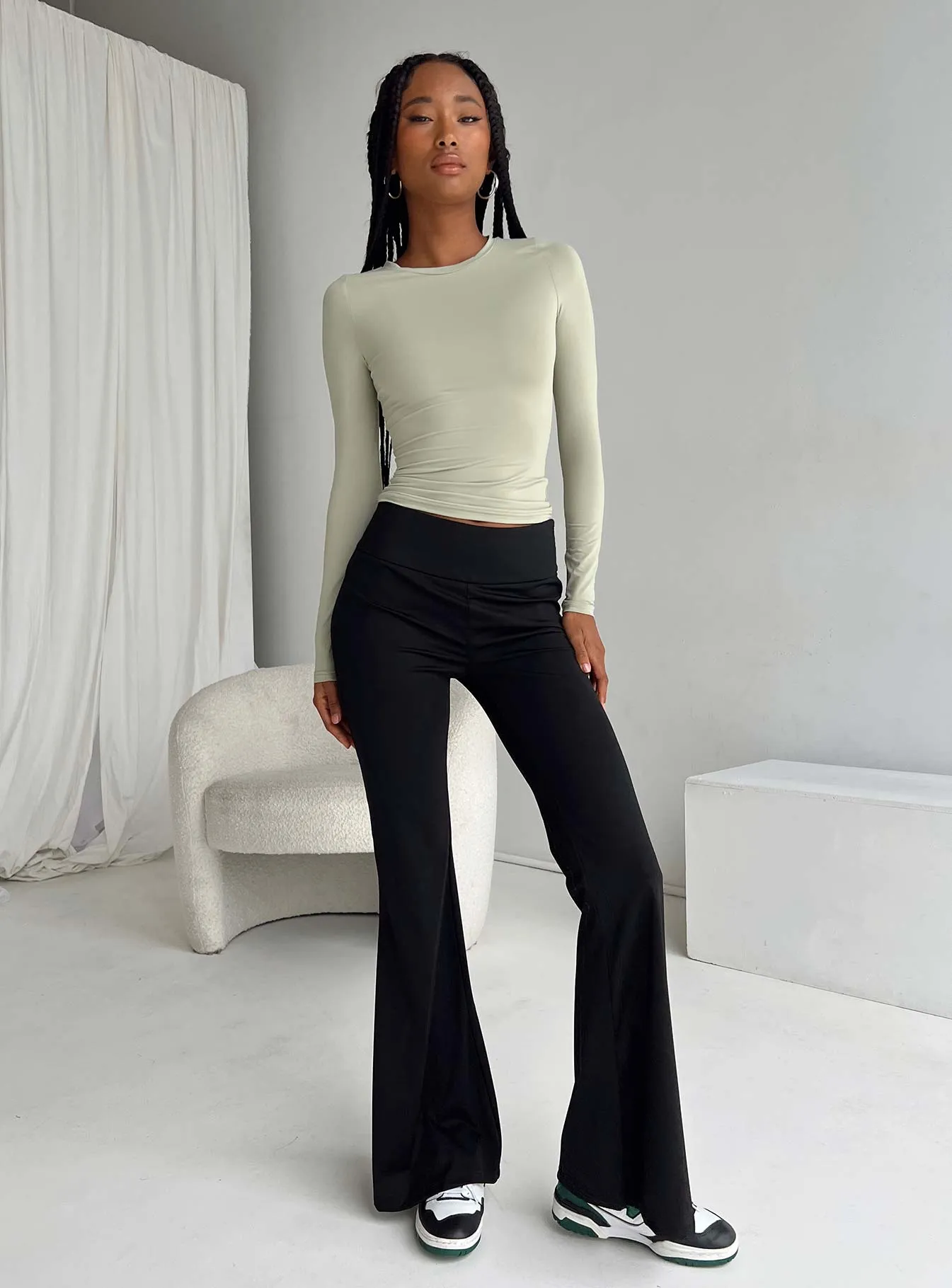 Cozy Stretch Timeless Comfort Fit Marshall Pants Black