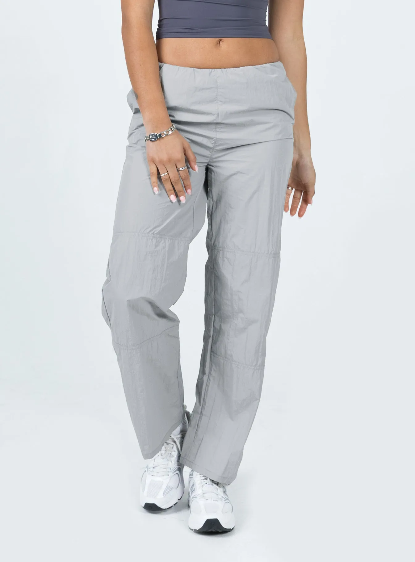 Head In The Clouds Pants Grey Easy Care Fabric Finish