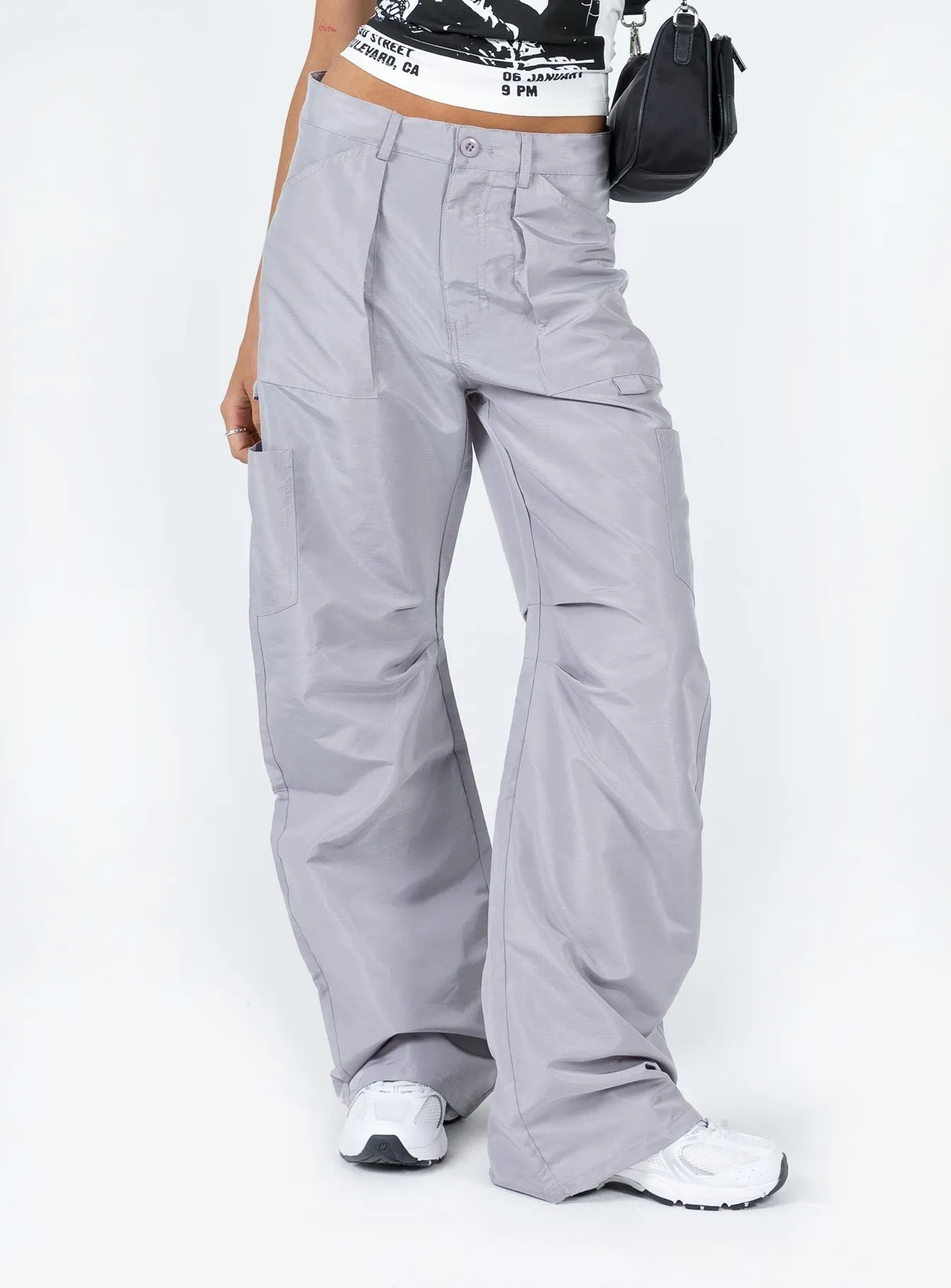 Miami Vice Pant Grey Supportive Waistband tailored look