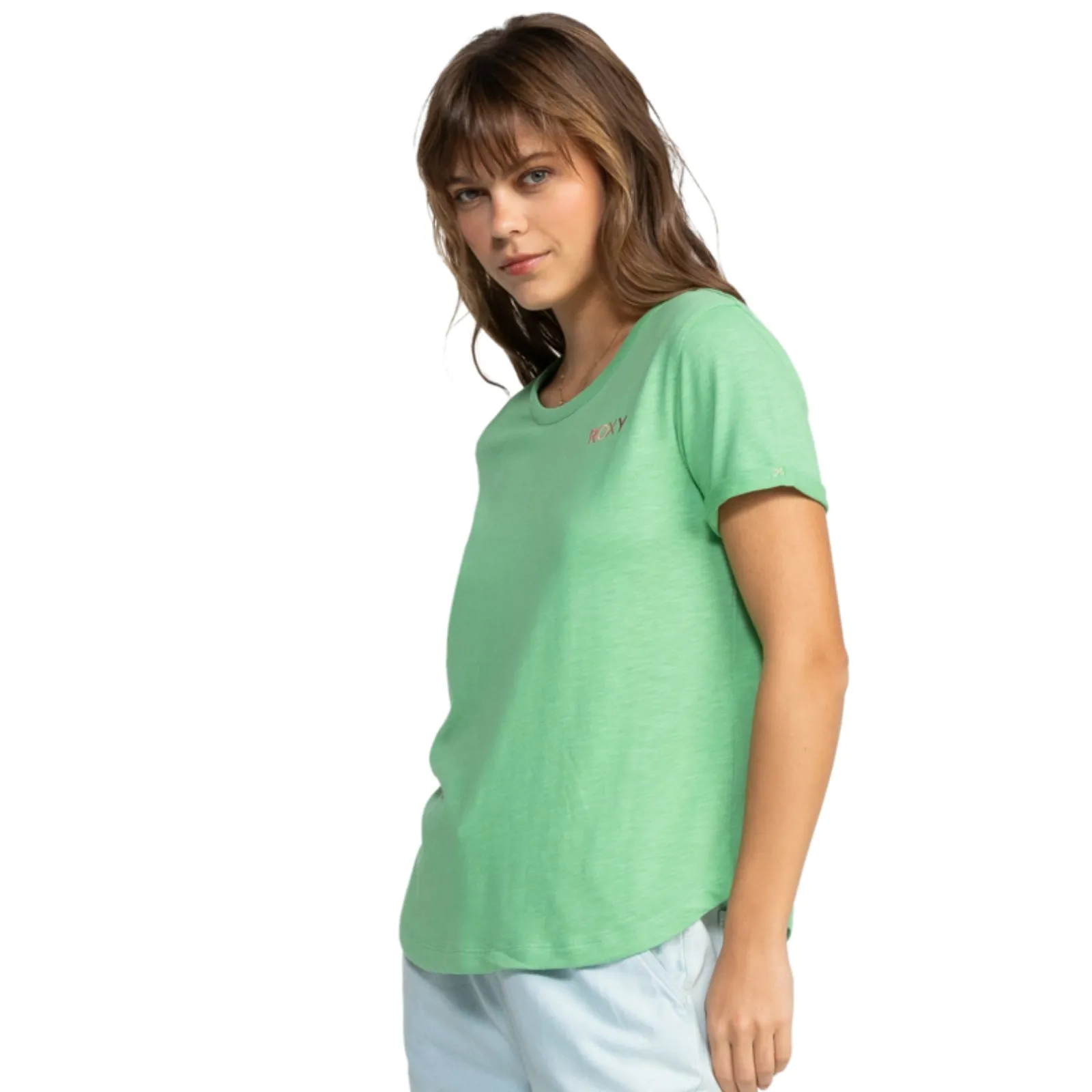 Active Comfort Style Roxy Womens Saturdaze Short Sleeve T-Shirt