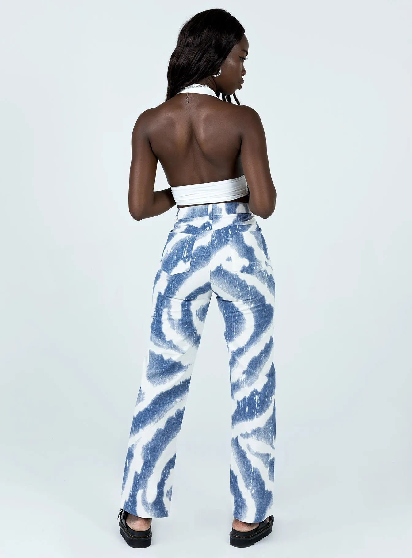 Boadella Denim Jeans Blue ReflectiveTrim