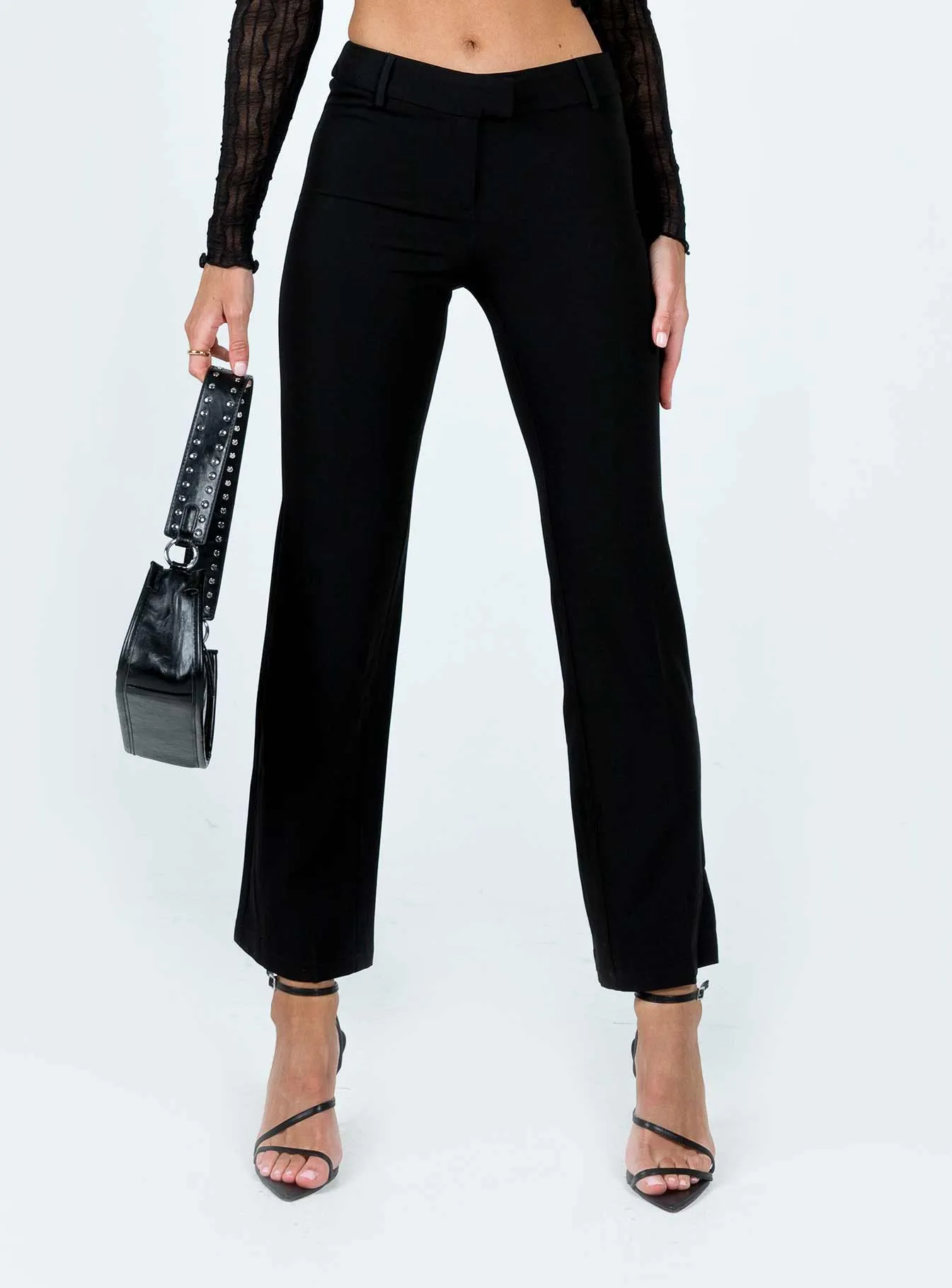 Timeless Design Static free Norton Low Rise Pants Black