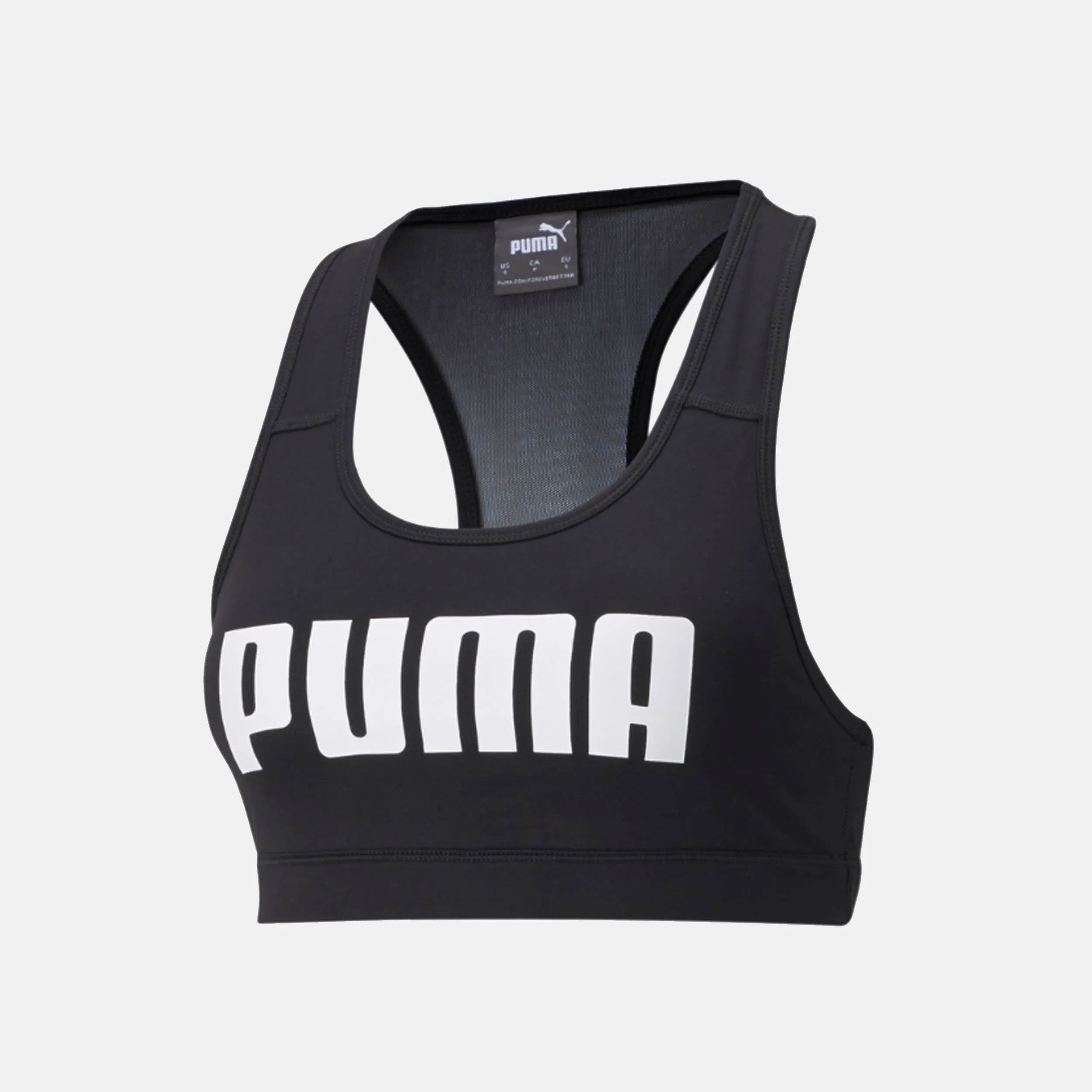 Women's Mid Impact Graphic Long Line Bra TaglessNeckline Breathable fabric