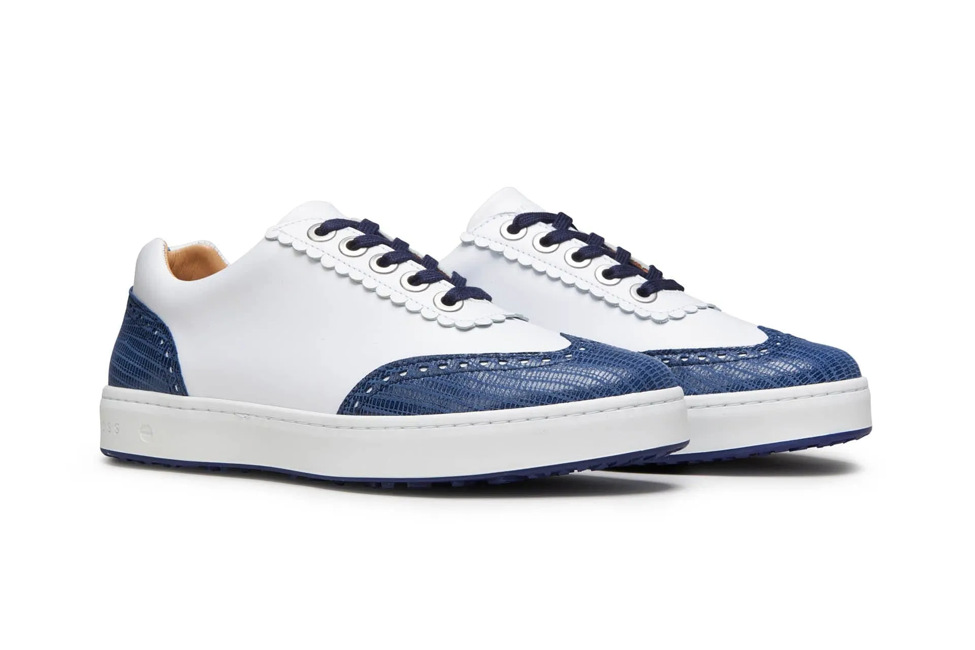 Primrose | White/Navy Flex Performance