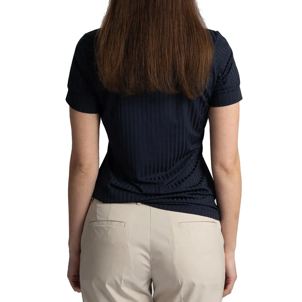 Cross Women's Axela Polo Golf Shirt - Navy Picnic Fun Evening Chic