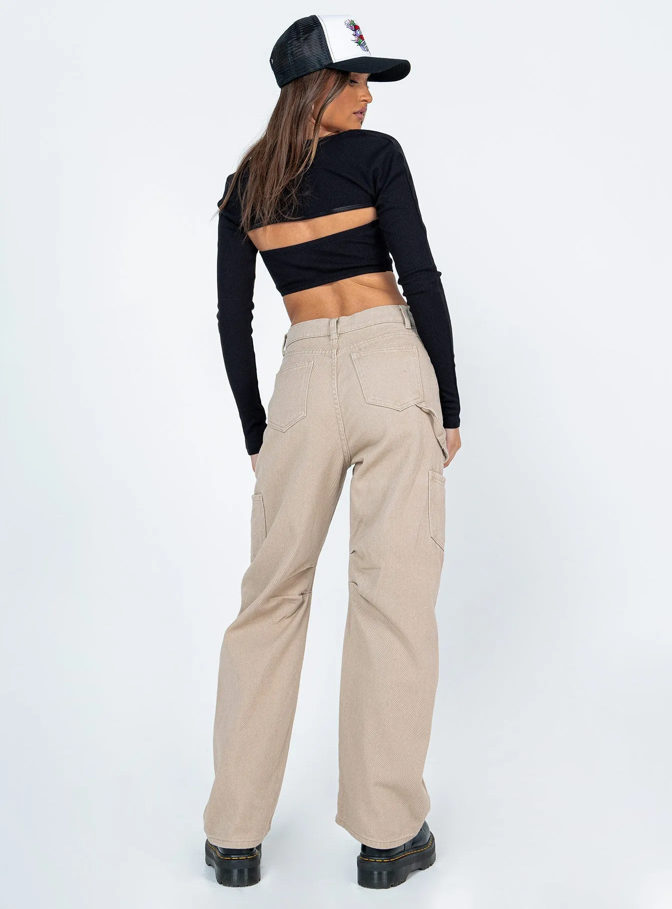 Comfort Fit Wear Stretch Support Miami Vice Pants Beige