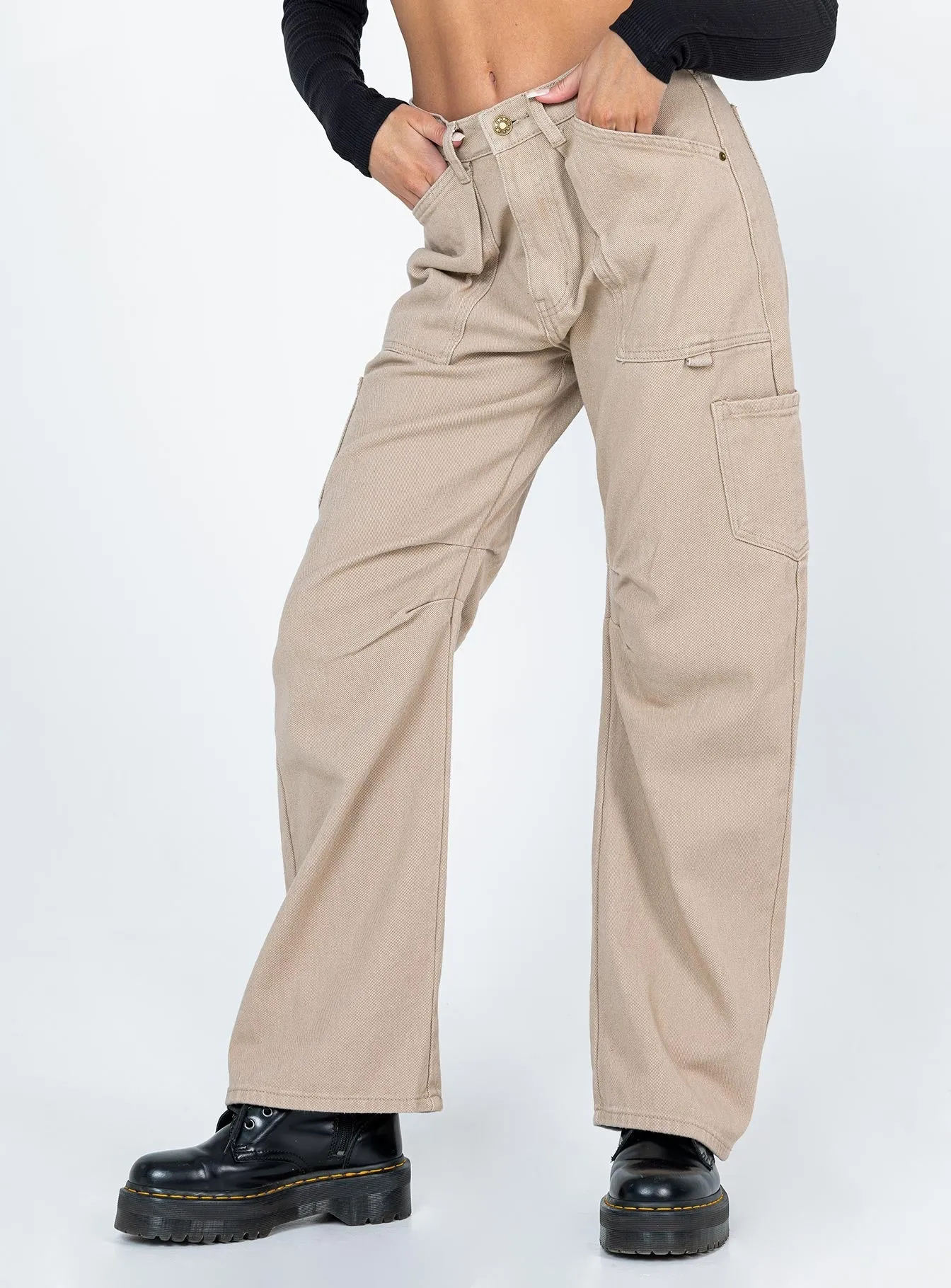 Quick Move ReinforcedStitching Miami Vice Pants Beige
