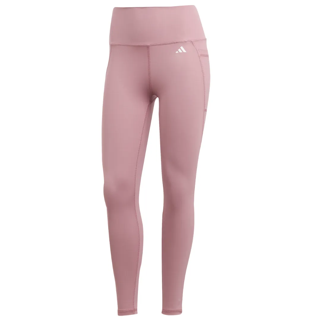 Adidas Optime Stash Pocket High-Waisted 7/8 Leggings Refined fit Squat Proof Morning Stretch