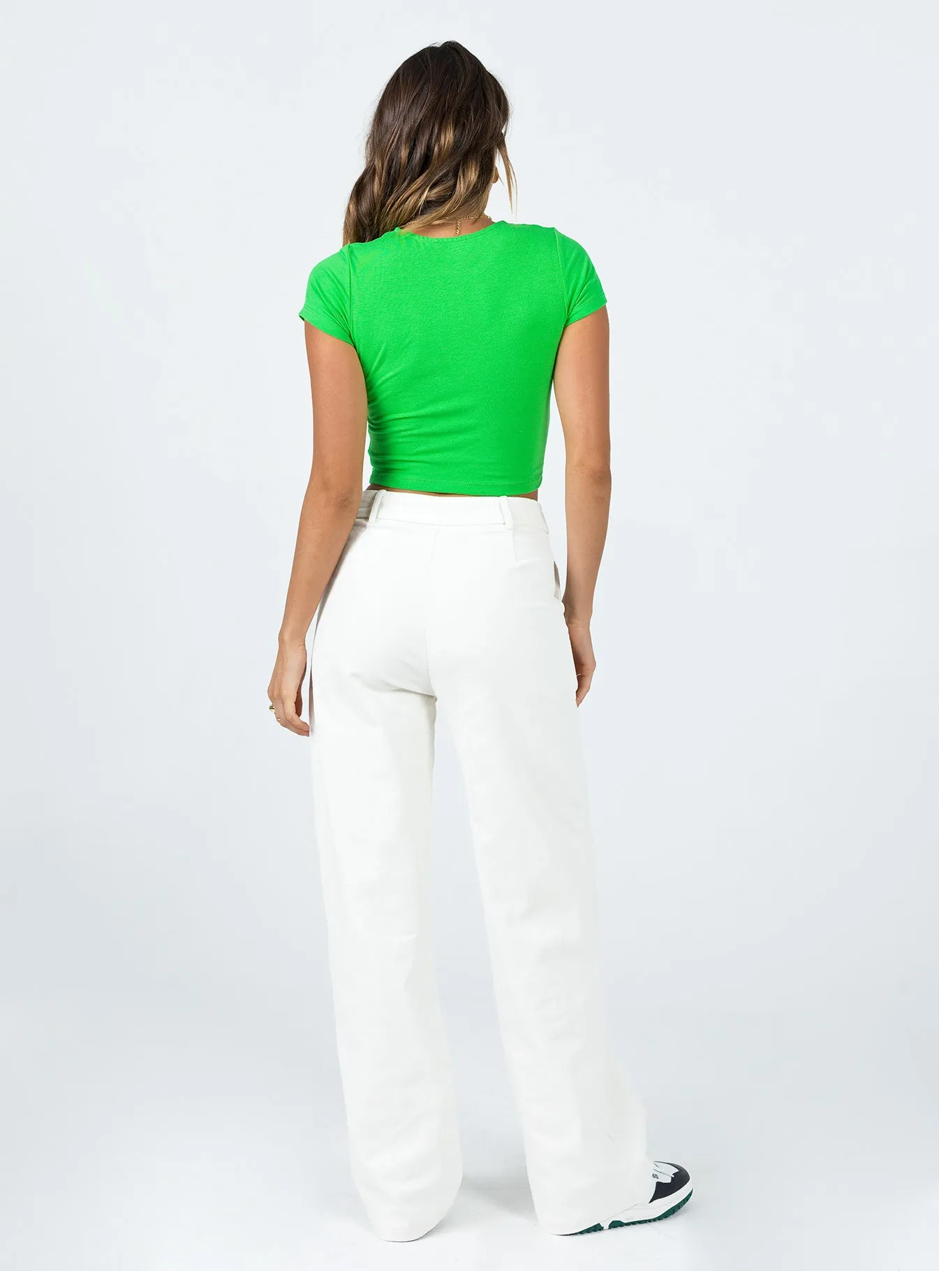 Archer Pants Corduroy White Urban Look
