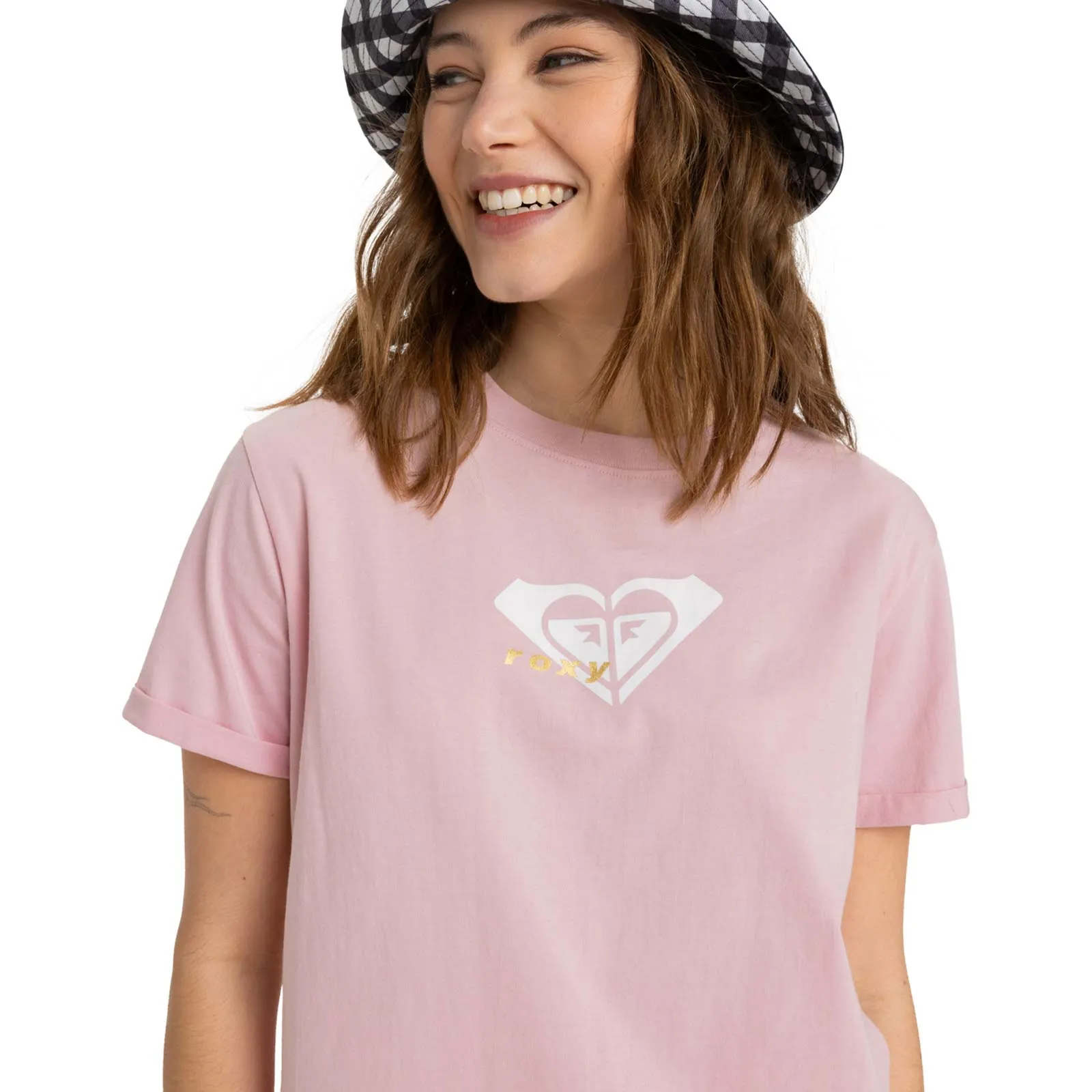 Abrasion resistant Cozy and Comfortable Roxy Womens Oceanregular Corpo Short Sleeve T-Shirt