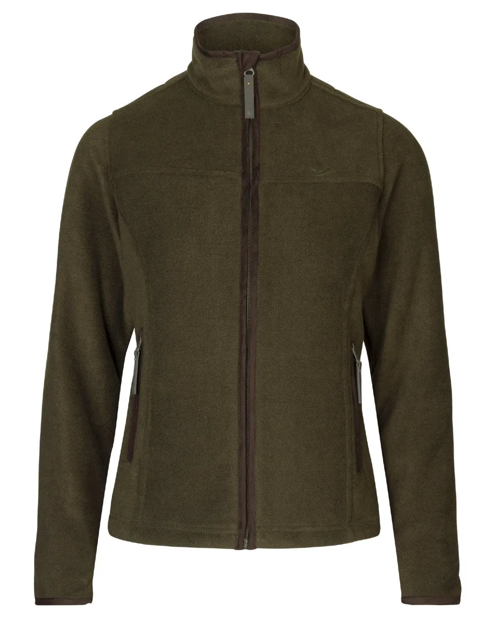 Soft Layer Grid Patterned Backing Seeland Womens Woodcock Ivy Fleece Jacket