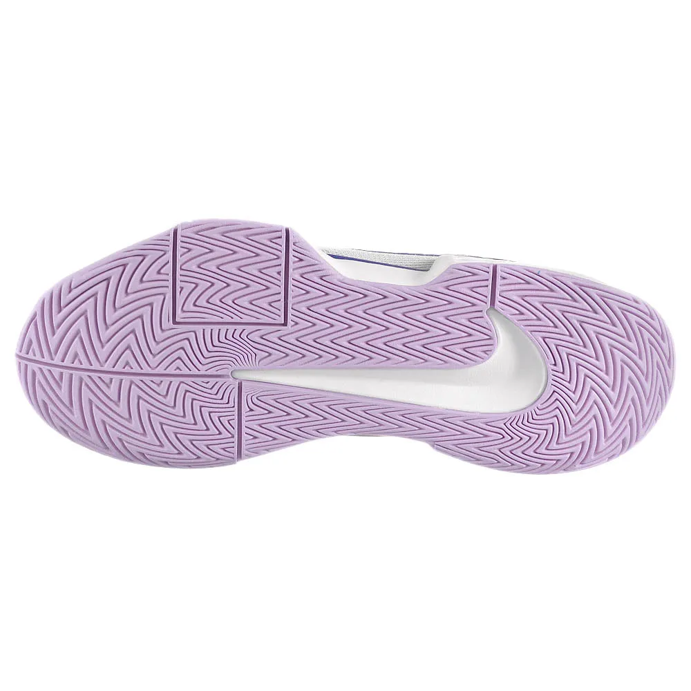 Soft outsole Nike Women's Air Zoom GP Challenge Pro - White/Amethyst Tint