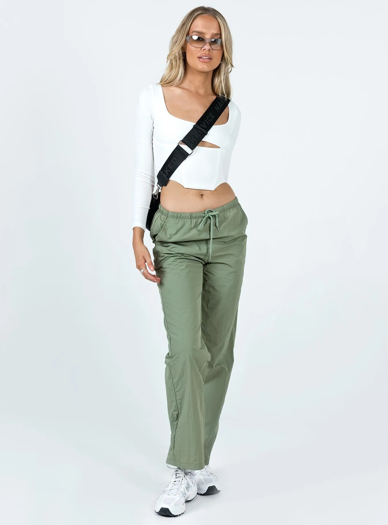 LightweightConstruction Darlington Parachute Pants Khaki