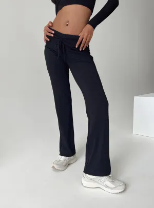 Laurenita Pants Black Organic Cotton