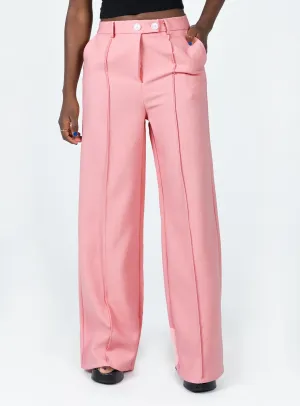 NonBindingWaistline Last Call Pants Pink