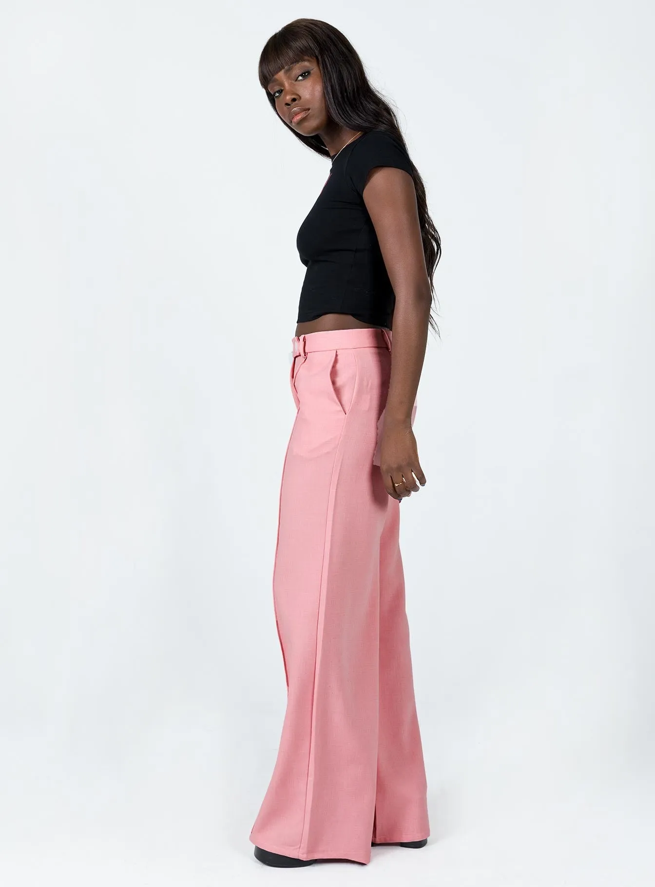 ReflectiveTrim All-Purpose Wear Last Call Pants Pink