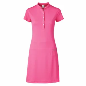 Fresh Glow Vibrant Style New Daily Sports Selena Cap Sleeve Golf Dress - Pink  MSP$119.50