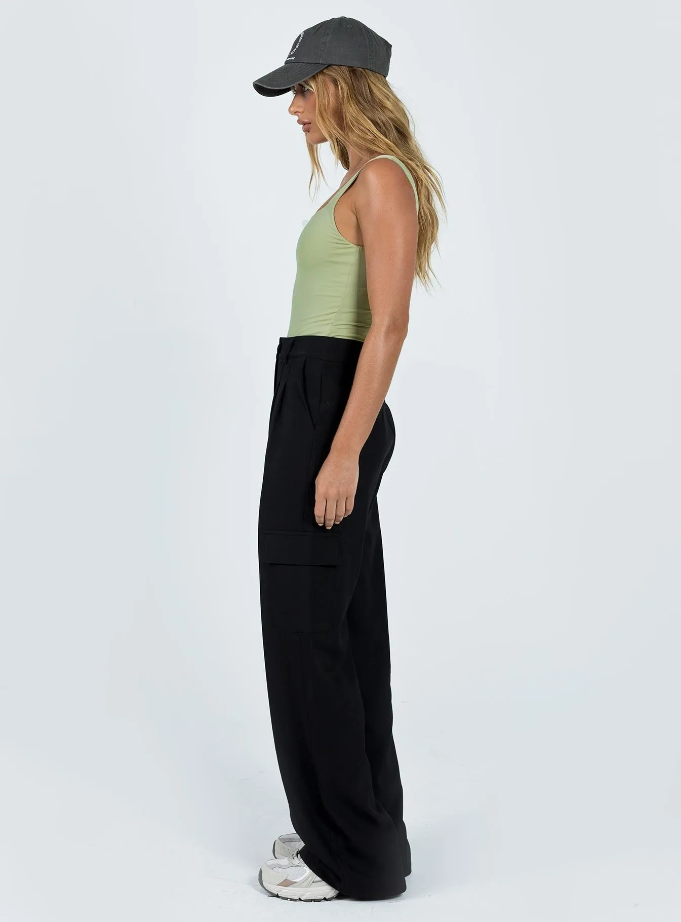 Archer Cargo Pants Black ExtendedSizeRange Casual Appeal