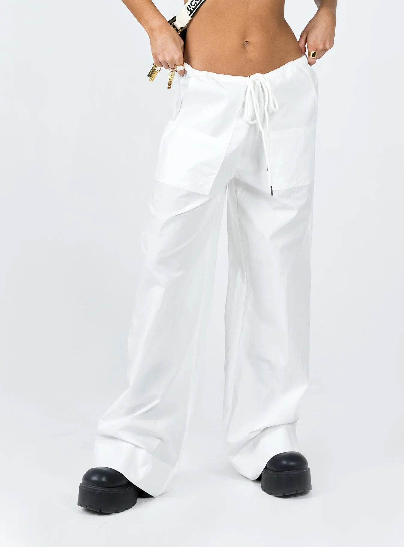 Tough Materials The Niel Pants White