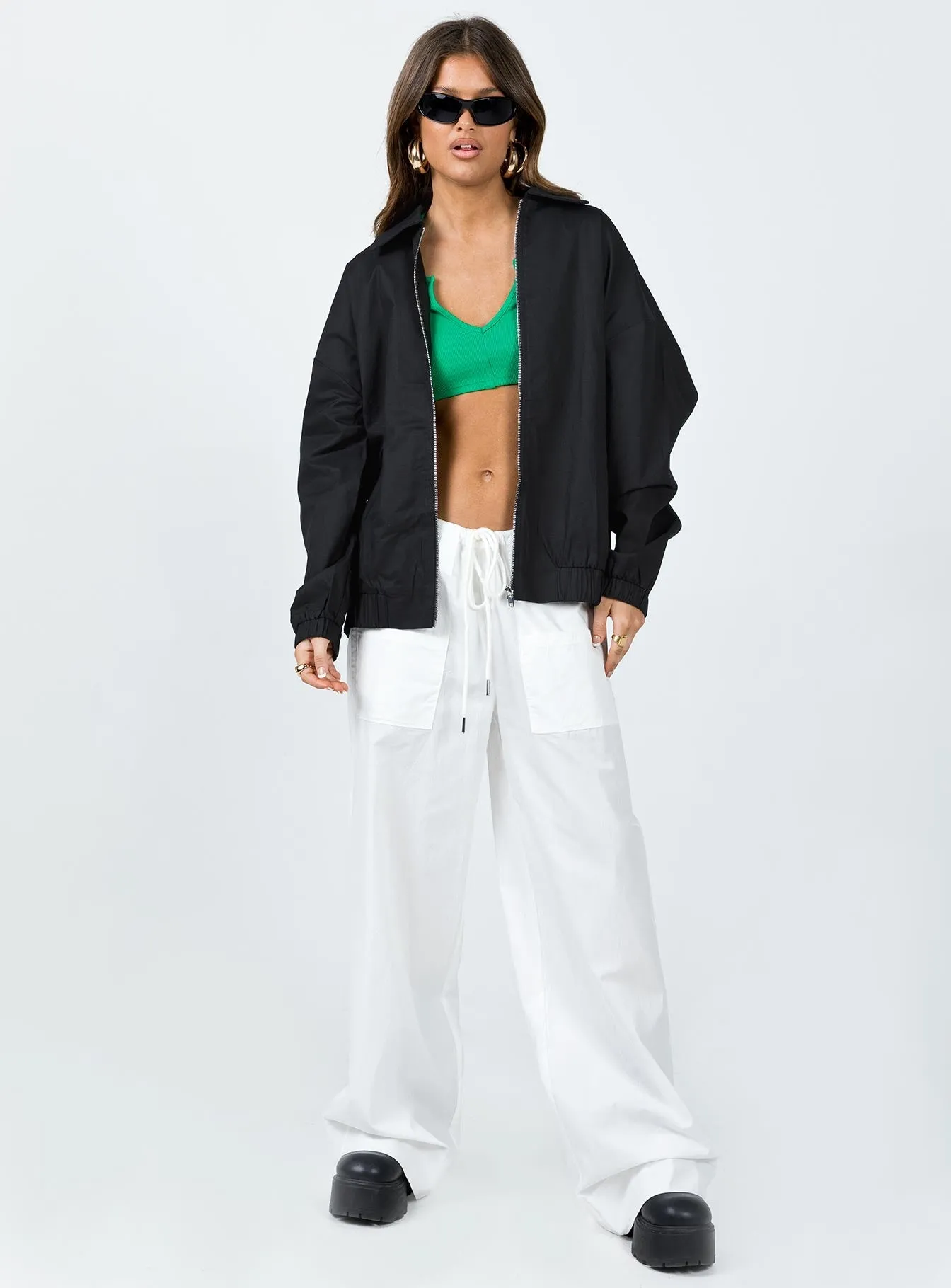 Stain Release Finish Light support The Niel Pants White