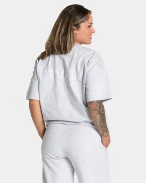 Casual Wearable RI??VAIV Oversized T-Shirt "Hellgrau"