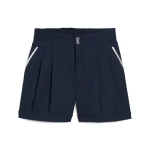 Women's AP Solid Golf Shorts Icon Fit Relaxed Style