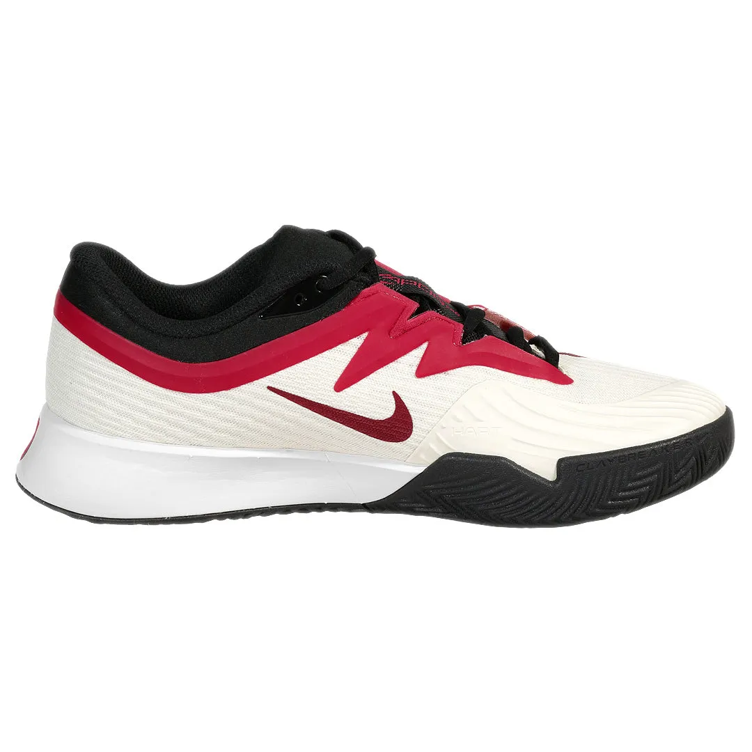 Multi Directional Grip Sole Training Gear Nike Women's Air Zoom Vapor Pro 3 - Clay - Pale Ivory/Rush Pink
