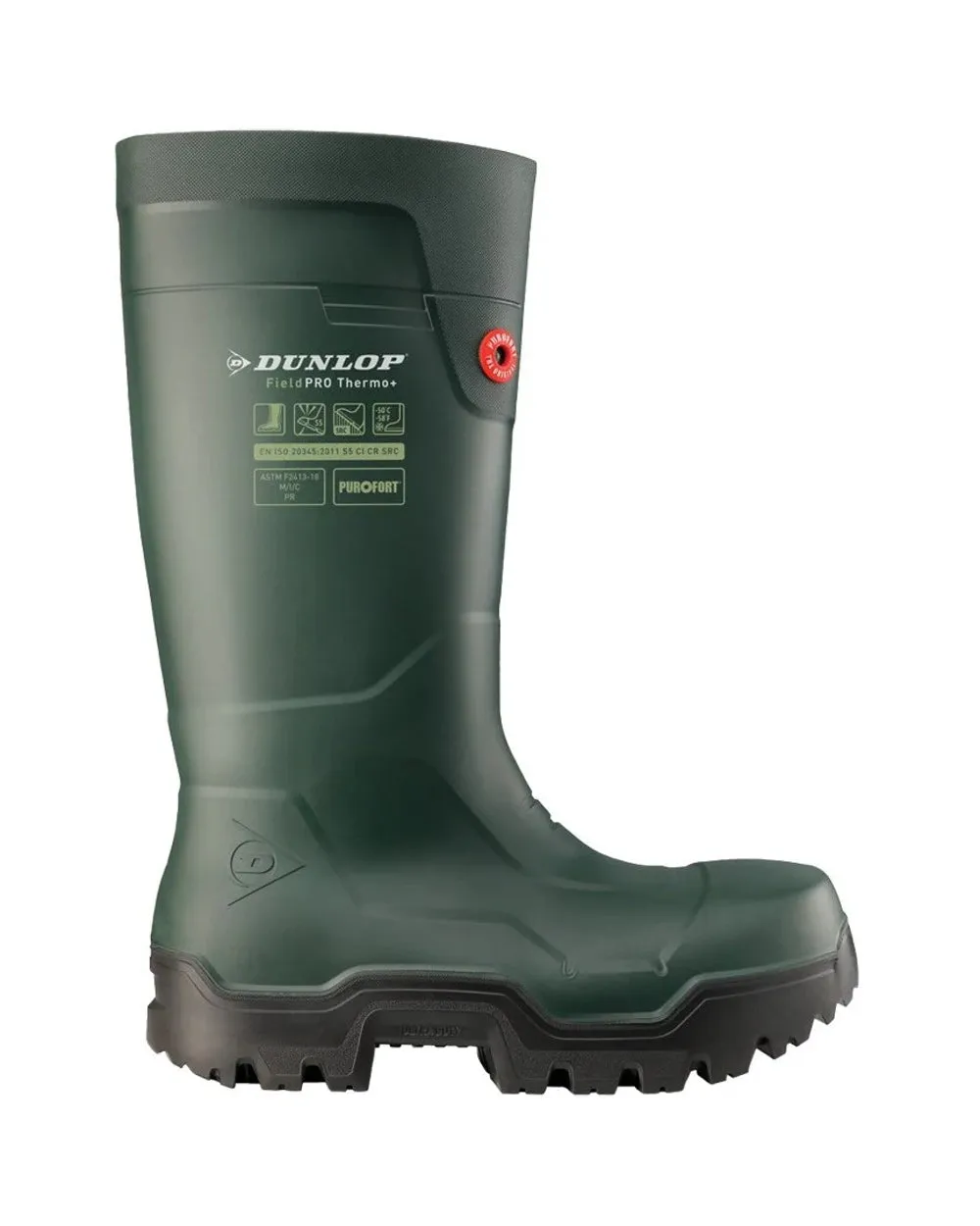 Fall Ready Dunlop FieldPro Thermo Plus Safety Wellingtons