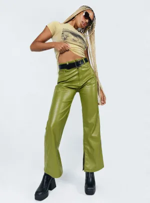 Fi PU Pants Green Compact Pack