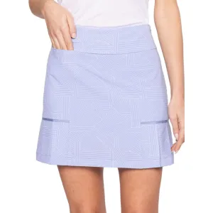 ruffle trim Classic Choice Golftini Women's Side Pleat 17.5" Golf Skort - First Mate