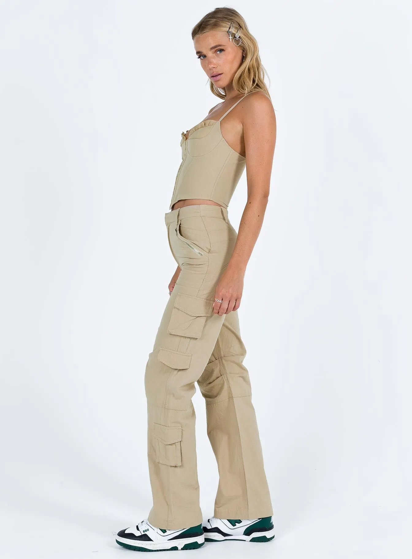 All Purpose Fit Libbie Pants Taupe