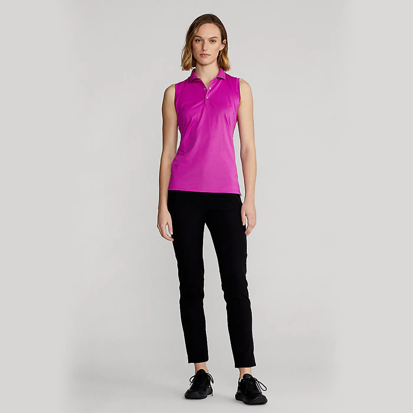 SustainableBlend Relaxed trousers RLX Ralph Lauren Women's Tour Performance Sleeveless Golf Shirt - Bright Pink