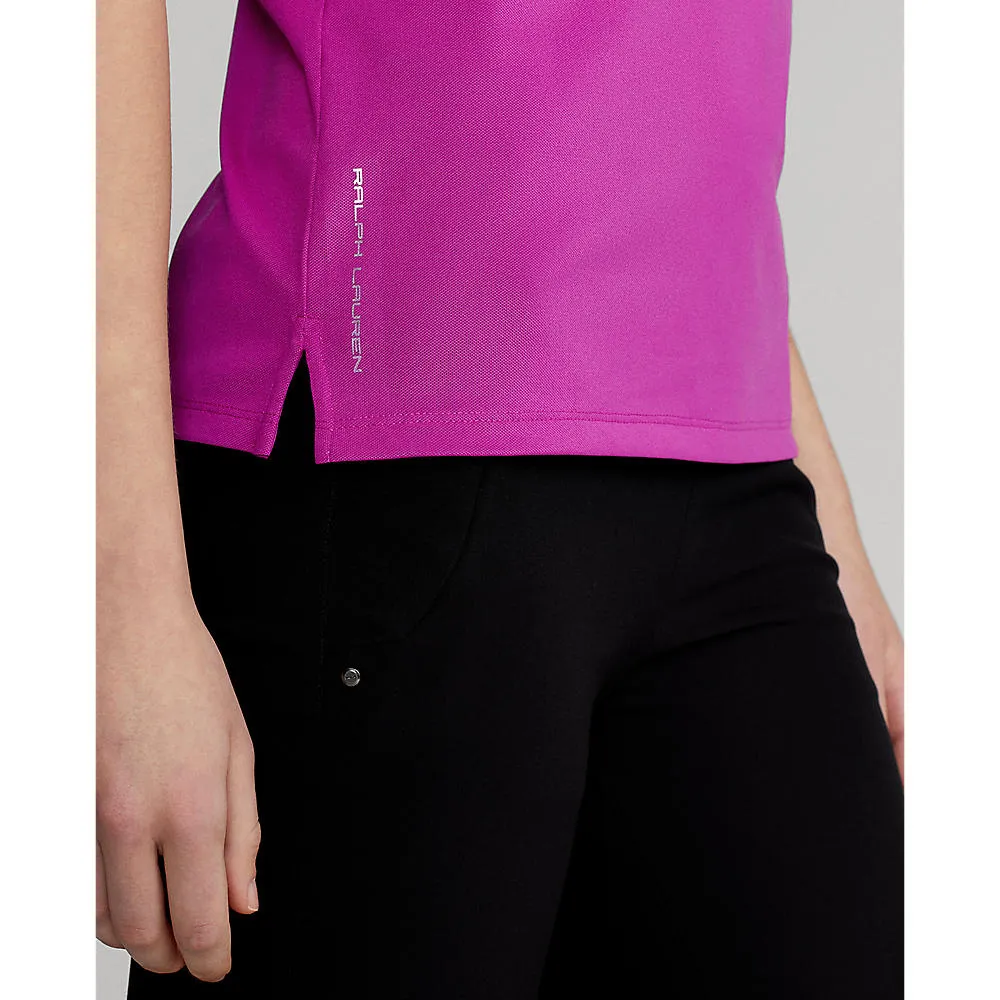 RLX Ralph Lauren Women's Tour Performance Sleeveless Golf Shirt - Bright Pink Accessory Fashion Vital Core
