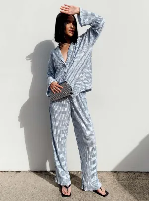 BreathableFabric High Quality Material Lila Set Blue
