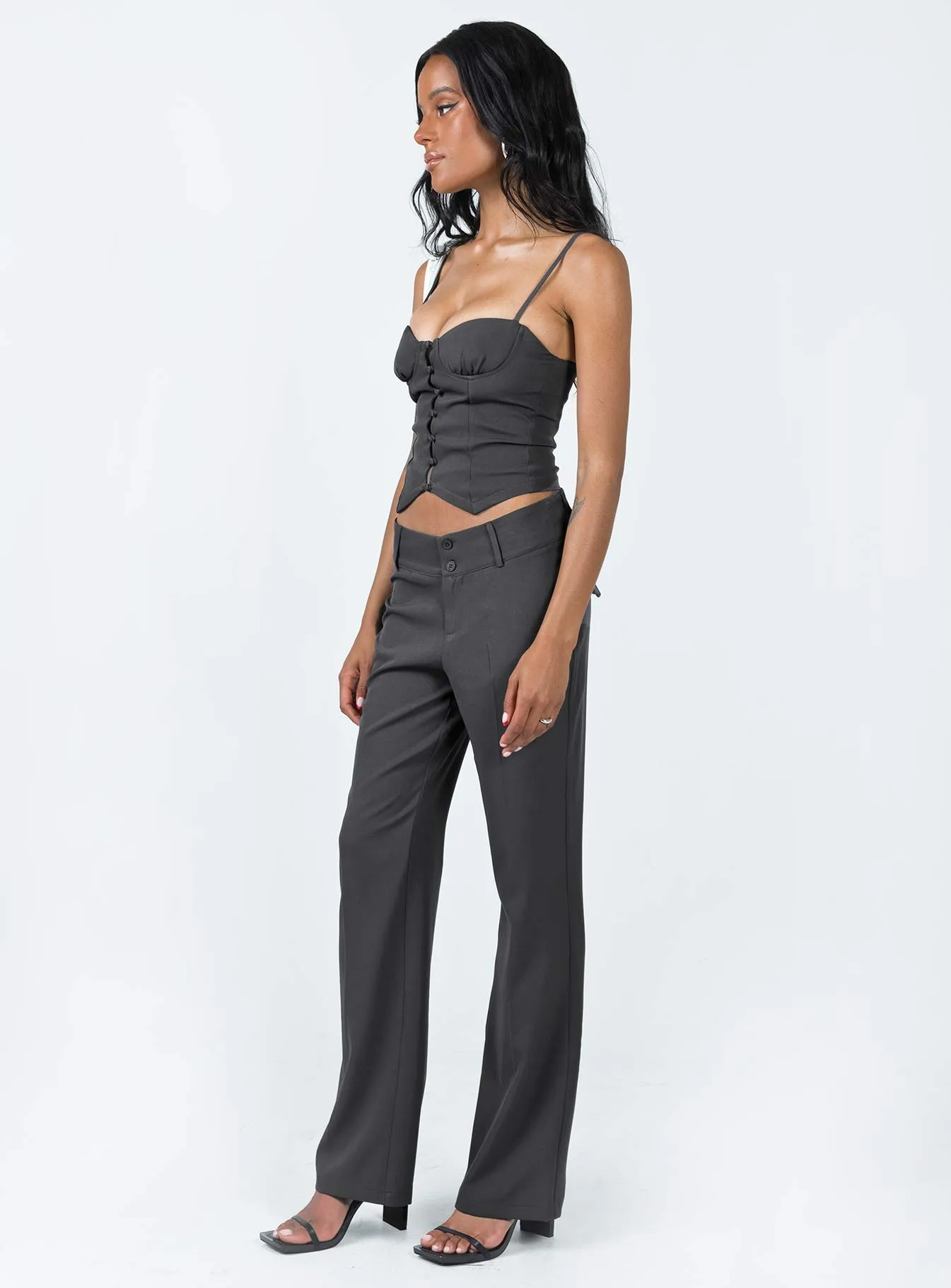 Wool blend Chill Wear Archette Pant Slate