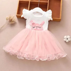 All Time Fit Newborn baby Girls' Summer Vest Dress Infant dresses.
