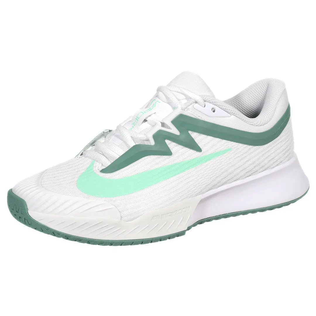 Nike Women's Air Zoom Vapor Pro 3 - White/Mint Foam Slip Resistant Compression Molding Technology