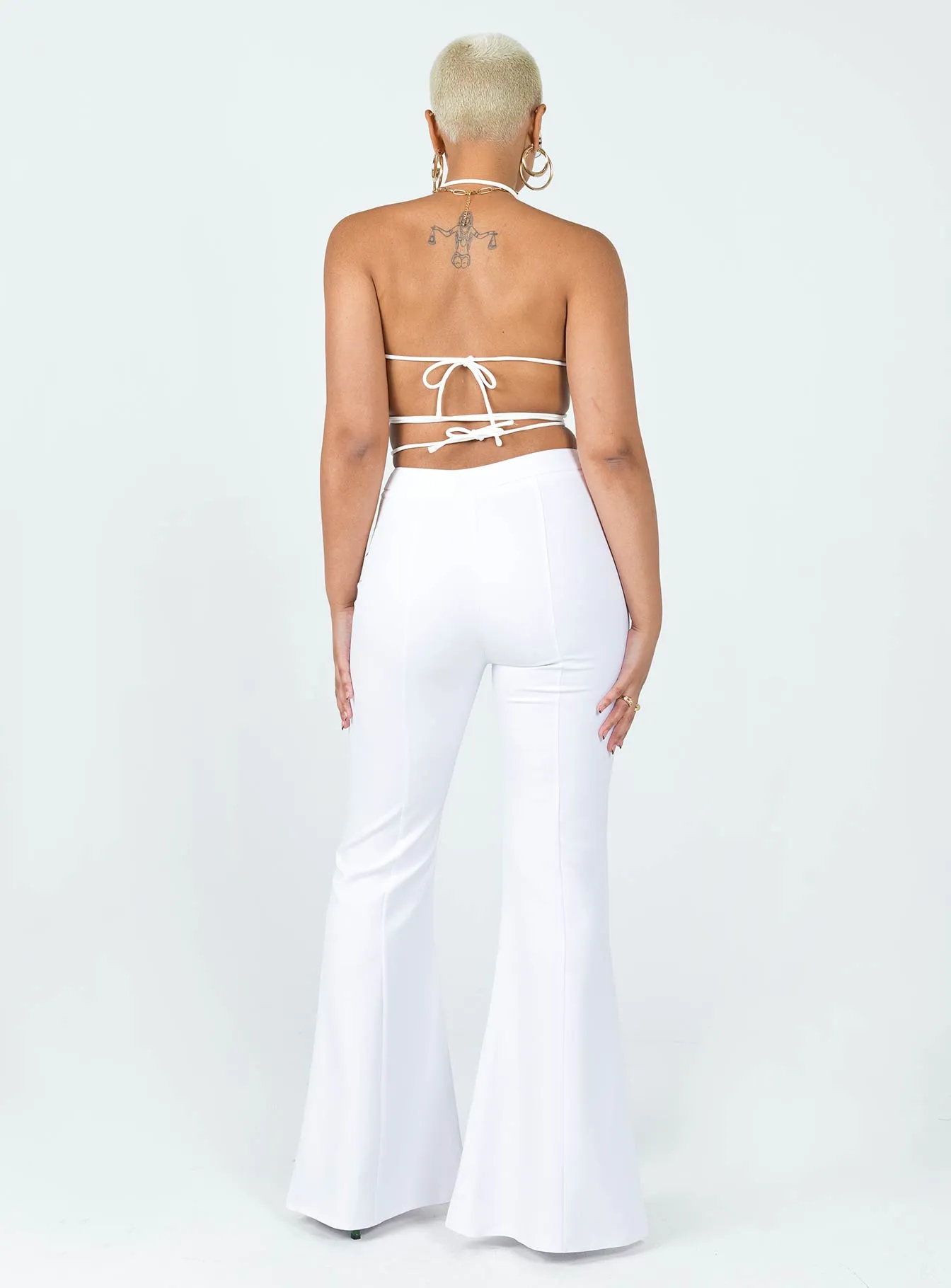 Four Way Stretch Hygienic Inner Layer Dayton Pants White
