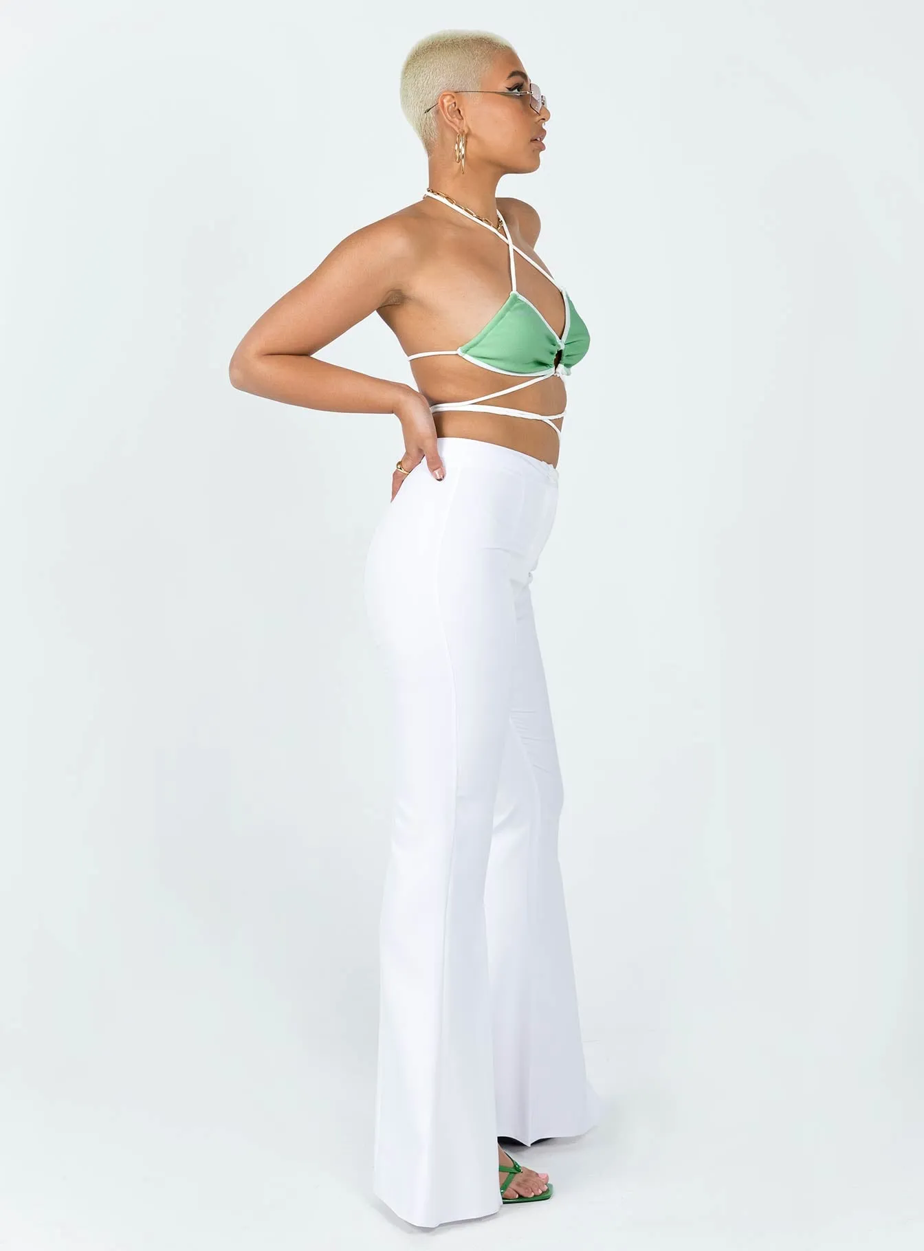 Dayton Pants White Compact Packability