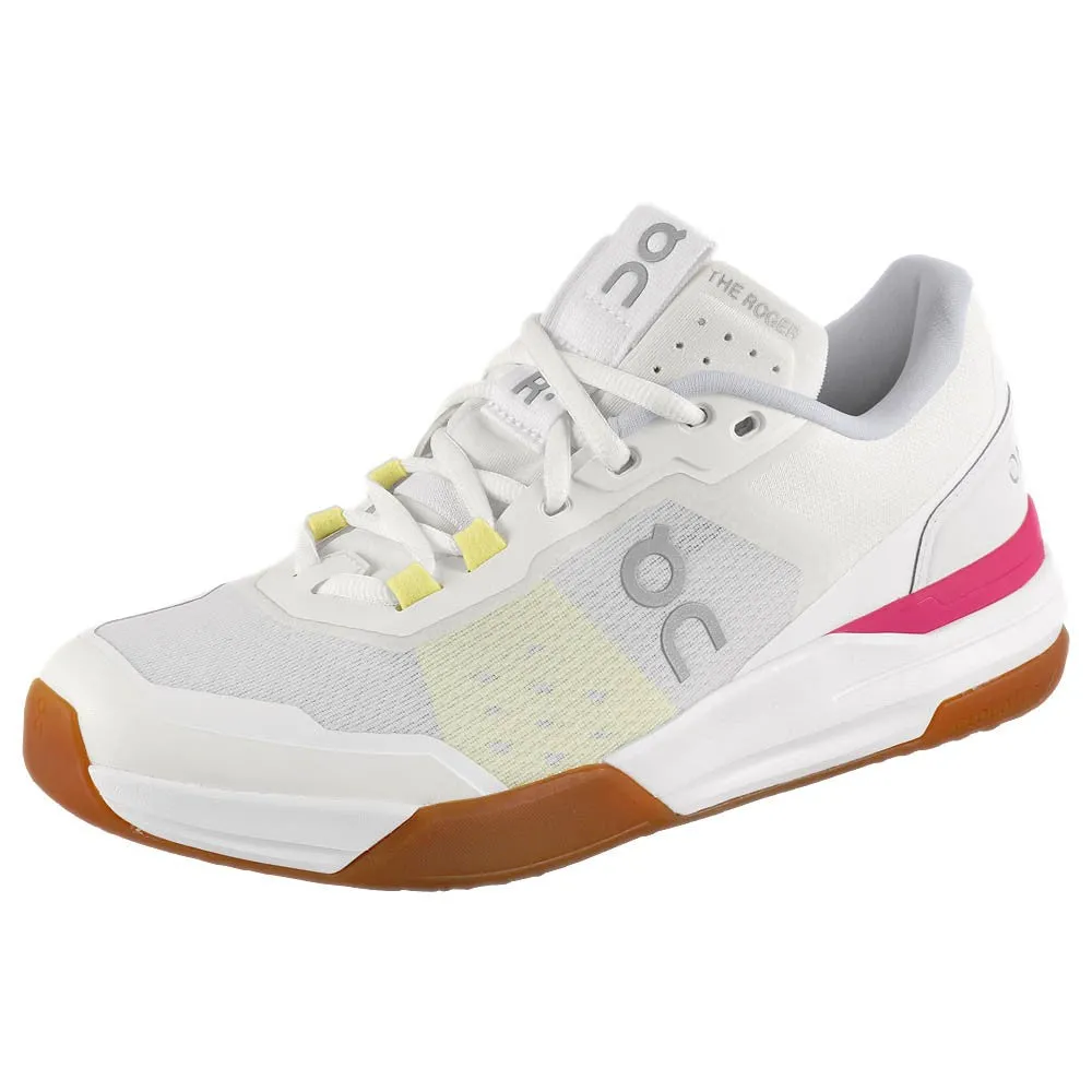 Ventilated Sides On Women's THE ROGER Advantage Pro - Ivory/Pink