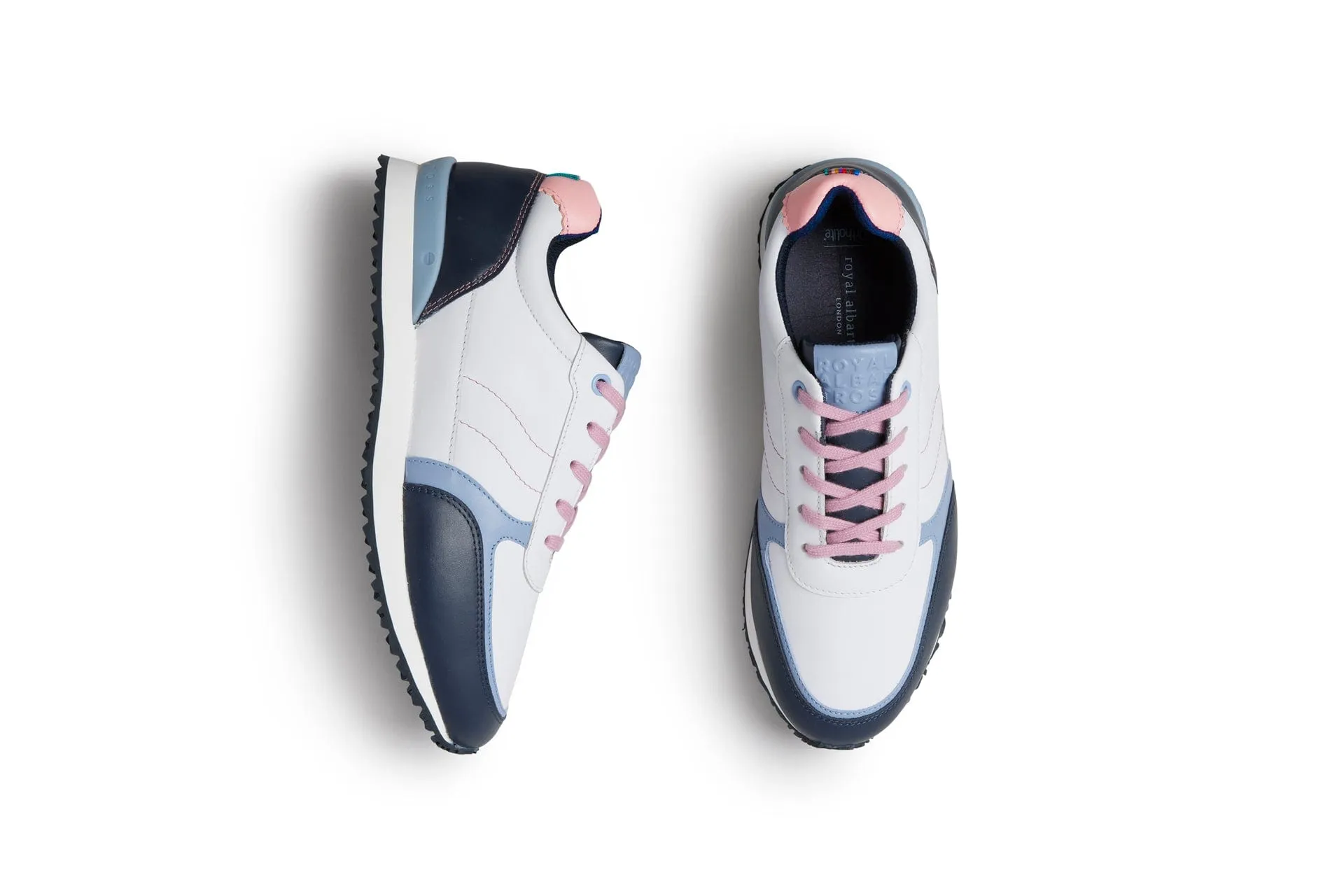 Strong Hold Traction pattern Sloane Storm | White/Navy