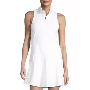 New Greyson White Sleeveless Hera Dress MSP$218 QuickDryTechnology Flattering Waistband