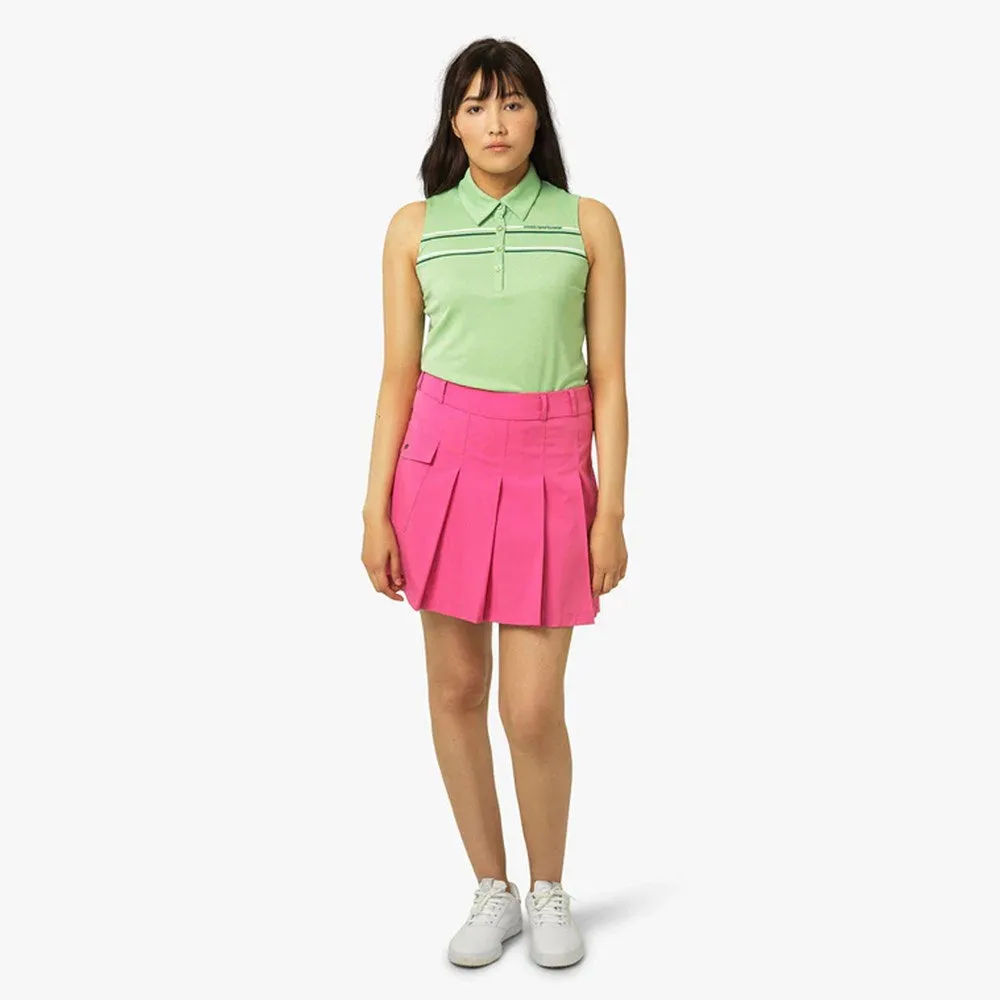 Cross Women's Primus Sleeveless Golf Polo - Spruce NonChafingEdges