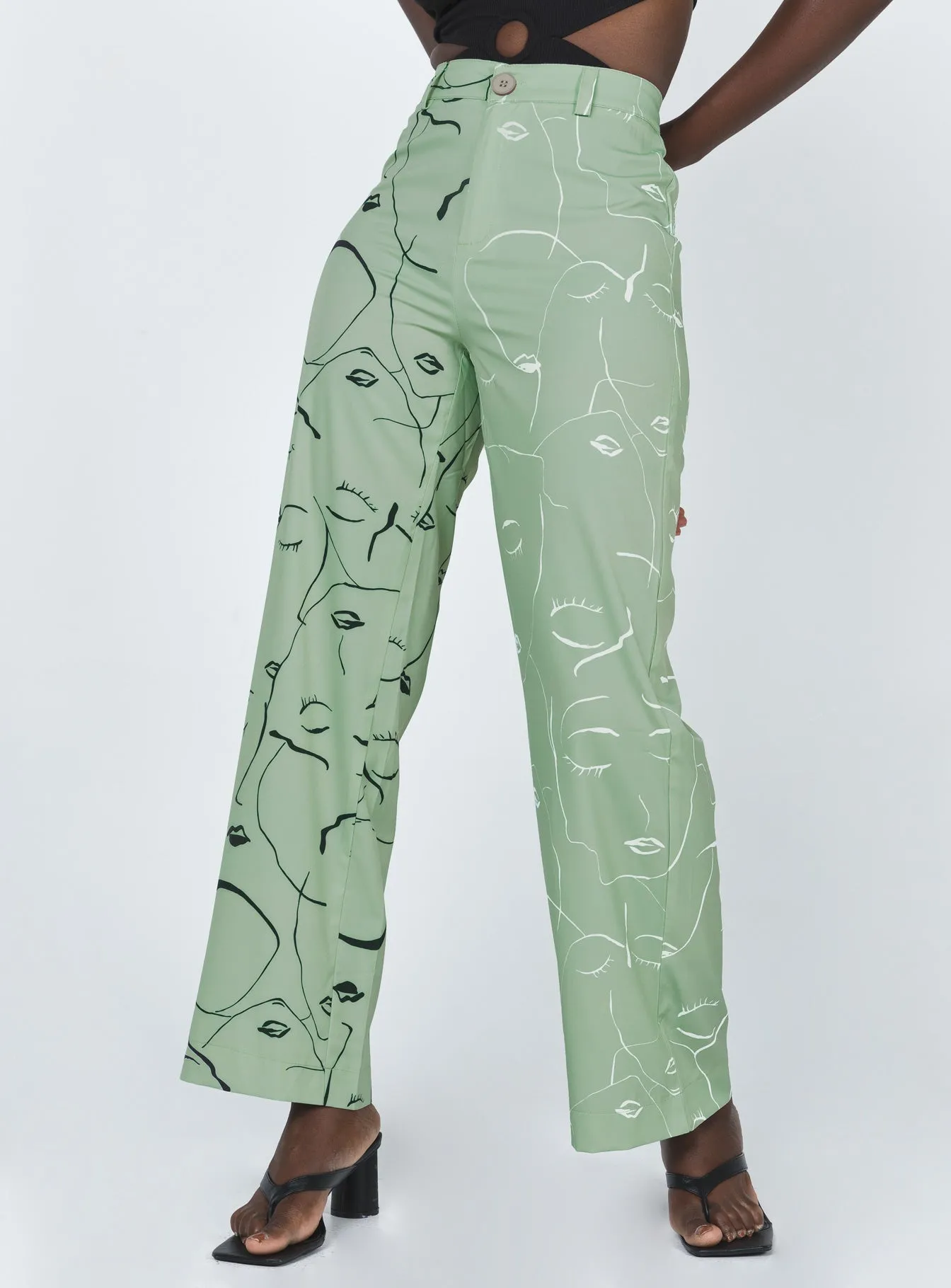 CompressionFitFabric Face It Pants Green