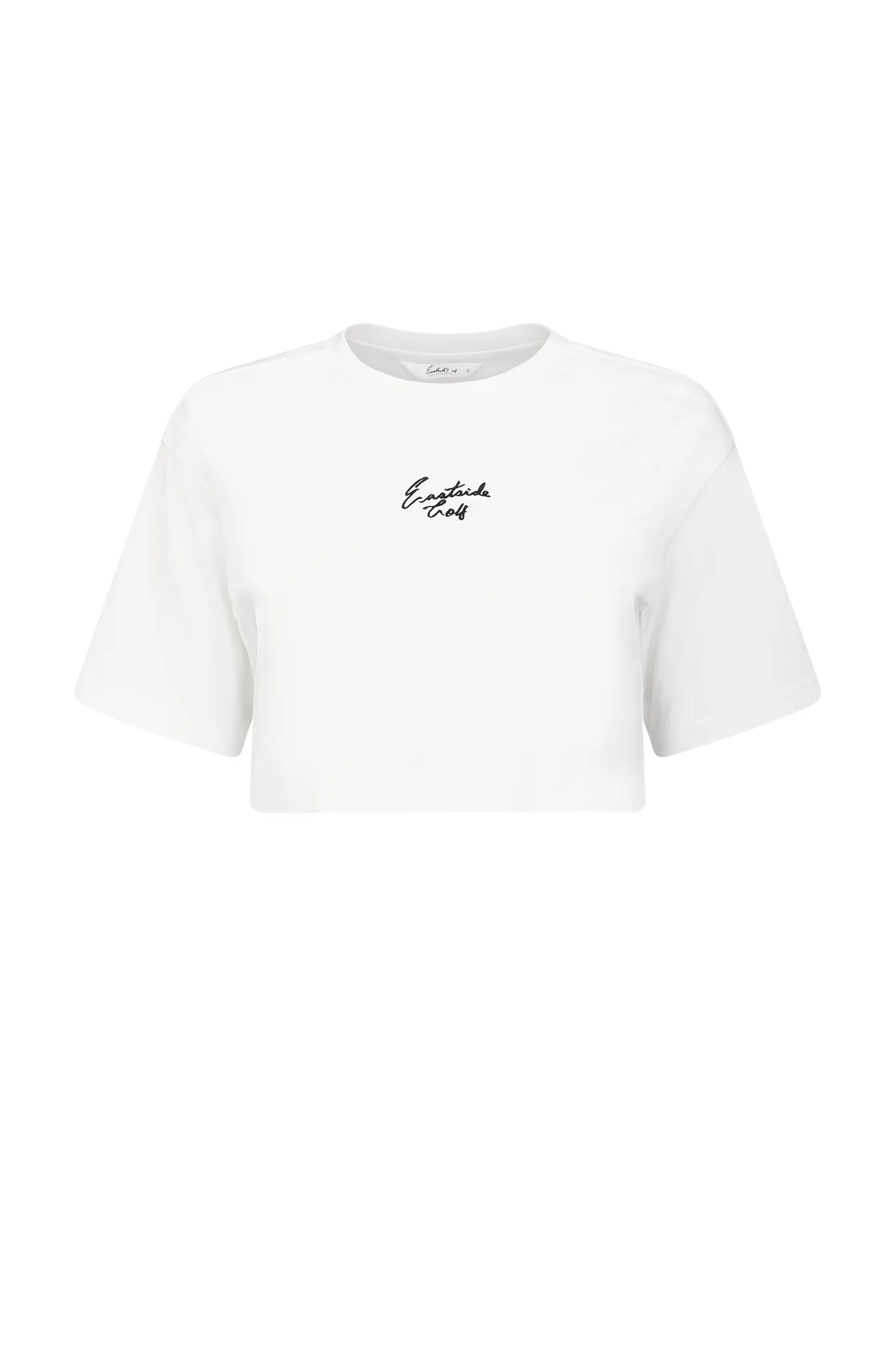 Performance Wear Bright White Women's Oversized Cropped Tee
