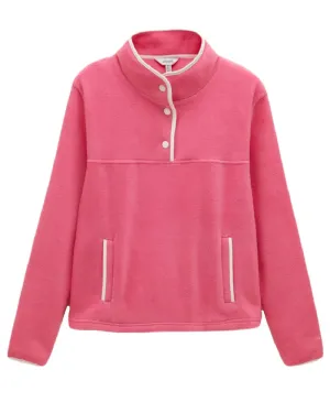 Joules Womens Lulworth Funnel Neck Fleece Jacket Autumn Chill Outdoor Sports