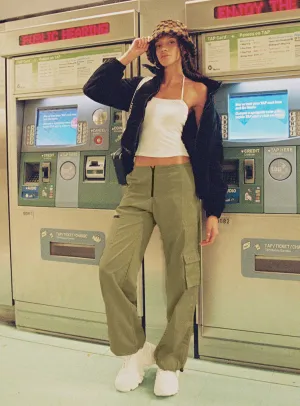 Motel Xander Trouser Taupe Chilly Weather Fit