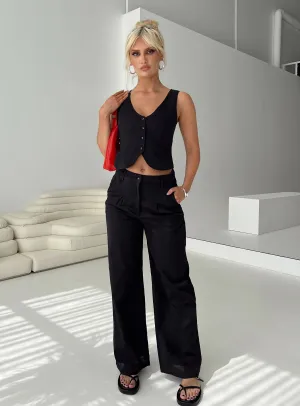 Sofi Pants Black Comfort Flex